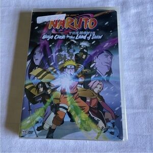 Naruto The Movie: Ninja Clash in the Land of Snow DVD Sealed